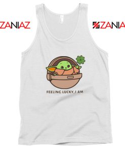 Baby Yoda Feeling Lucky Tank Top