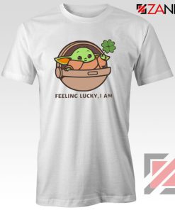 Baby Yoda Feeling Lucky Tshirt