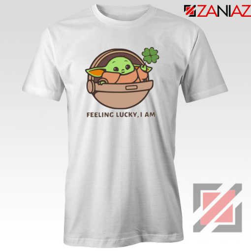 Baby Yoda Feeling Lucky Tshirt