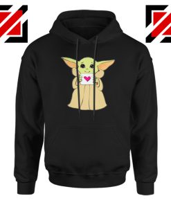 Baby Yoda Valentine Hoodie