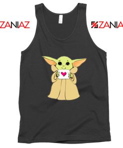 Baby Yoda Valentine Tank Top