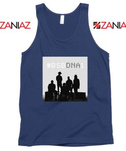 Backstreet Boys Group Navy Blue Tank Top