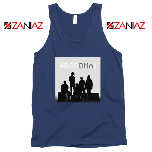 Backstreet Boys Group Navy Blue Tank Top