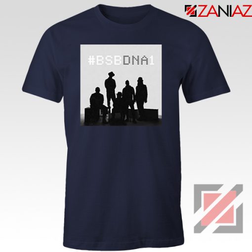 Backstreet Boys Group Navy Blue Tshirt