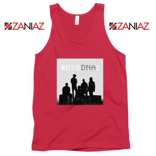 Backstreet Boys Group Red Tank Top