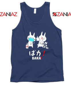 Baka Rabbits Navy Blue Tank Top