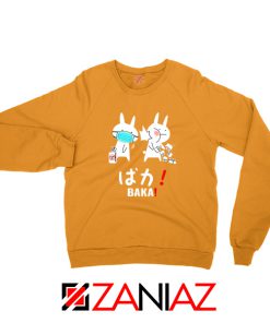 Baka Rabbits Orange Sweatshirt