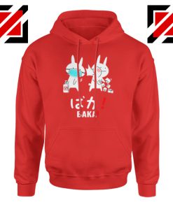 Baka Rabbits Red Hoodie