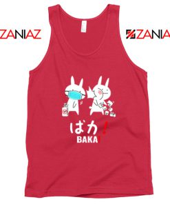 Baka Rabbits Red Tank Top