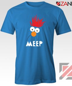 Beaker Muppet Meep Blue Tshirt