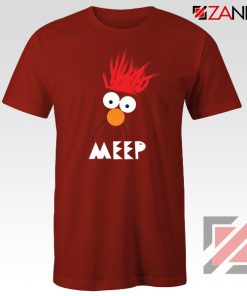 Beaker Muppet Meep Red Tshirt