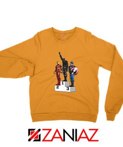 Black Panther Winner Orange Sweatshirt