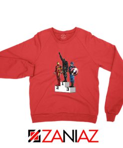 Black Panther Winner Red Sweatshirt