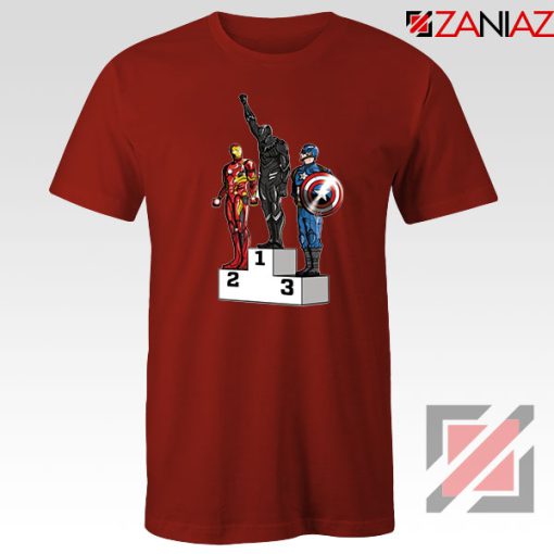 Black Panther Winner Red Tshirt