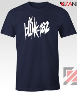 Blink 182 Tour Show Navy Blue Tshirt