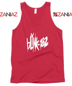 Blink 182 Tour Show Red Tank Top