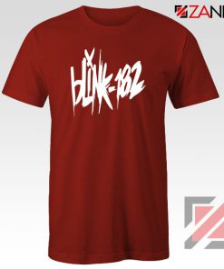 Blink 182 Tour Show Red Tshirt