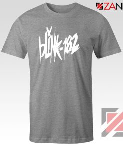 Blink 182 Tour Show Sport Grey Tshirt