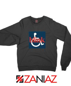 Blink 182 Wheelchair Black Sweatshirt