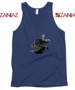 Buy Space Diving Navy Blue Tank Top