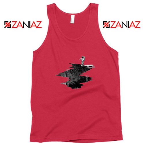 Buy Space Diving Red Tank Top