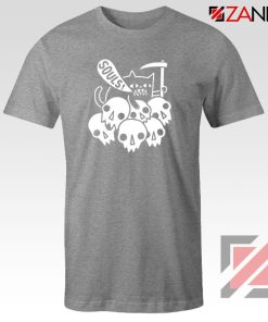 Cheap Cat Soul Sport Grey Tshirt