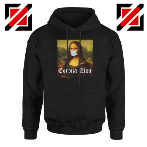 Cheap Corona Lisa Black Hoodie