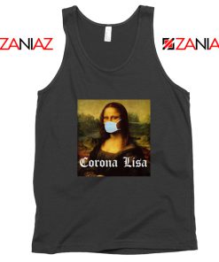 Cheap Corona Lisa Black Tank Top