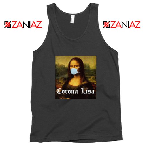 Cheap Corona Lisa Black Tank Top