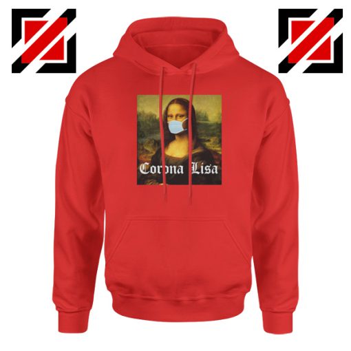 Cheap Corona Lisa Red Hoodie