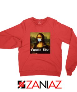 Cheap Corona Lisa Red Sweatshirt