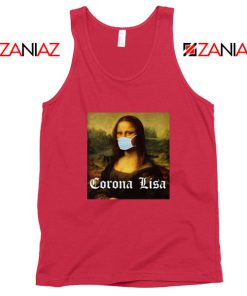 Cheap Corona Lisa Red Tank Top