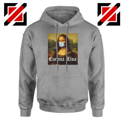 Cheap Corona Lisa Sport Grey Hoodie