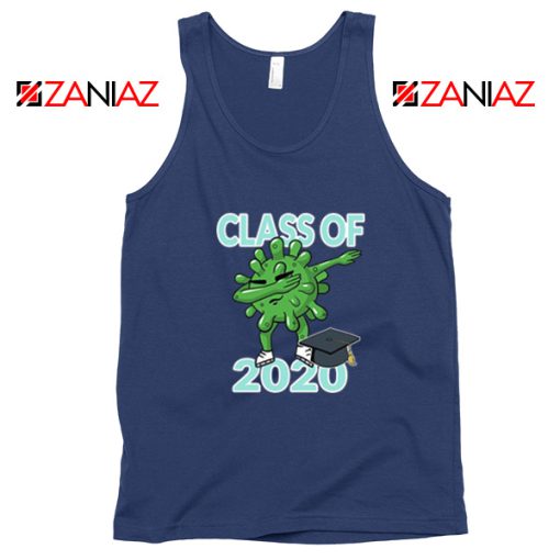 Class Of 2020 Dabbing Navy Blue Tank Top