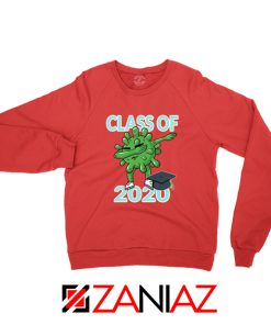 Class Of 2020 Dabbing Red Sweatshirt