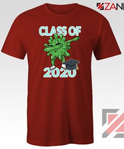 Class Of 2020 Dabbing Red Tshirt