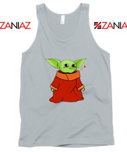 Cute Baby Yoda Sport Grey Tank Top