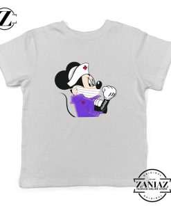 Cute Minnie Mouse Nurse Kids Tshirt