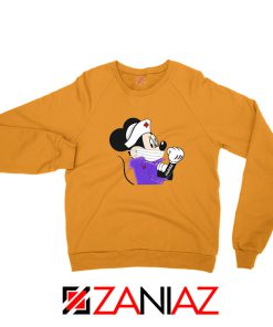 Cute Minnie Mouse Nurse Orange Sweatshirt