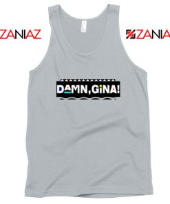 Damn Gina Martin Sport Grey Tank Top