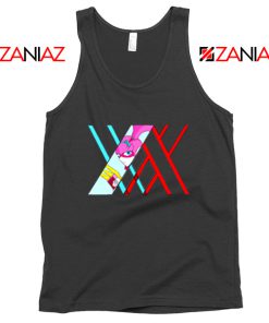 Darling In The Franxx Argentea Black Tank Top