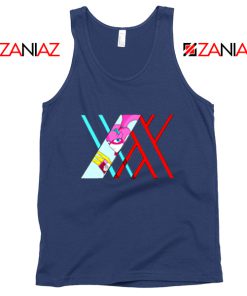 Darling In The Franxx Argentea Navy Blue Tank Top