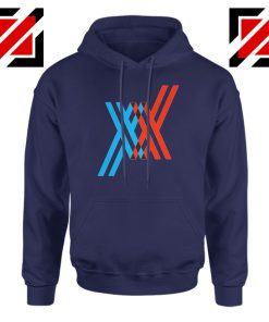 Darling In The Franxx Navy Blue Hoodie