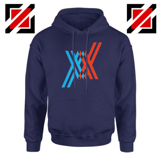 Darling In The Franxx Navy Blue Hoodie