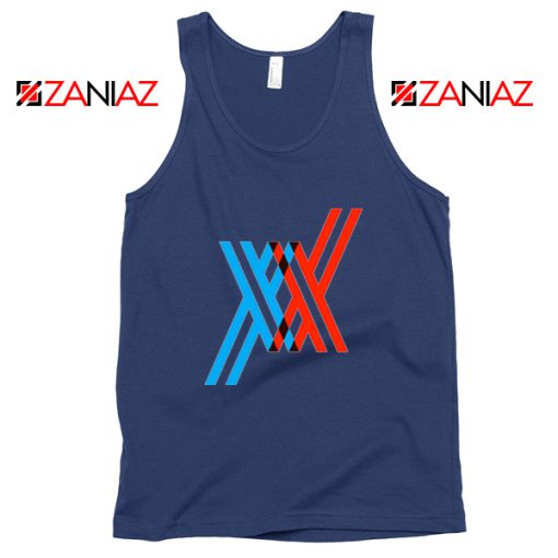 Darling In The Franxx Navy Blue Tank Top