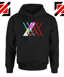 Darling in the franxx Argentea Black Hoodie