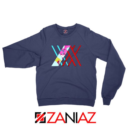 Darling in the franxx Argentea Navy Blue Sweatshirt