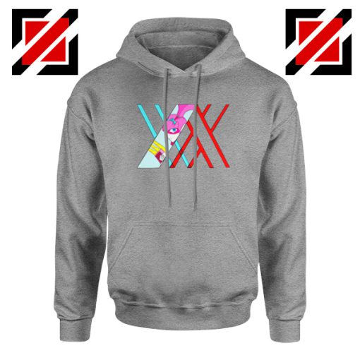 Darling in the franxx Argentea Sport Grey Hoodie