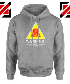 Darth Vader Choking Hazard Sport Grey Hoodie