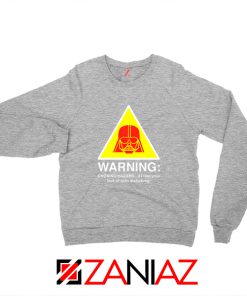 Darth Vader Choking Hazard Sport Grey Sweatshirt